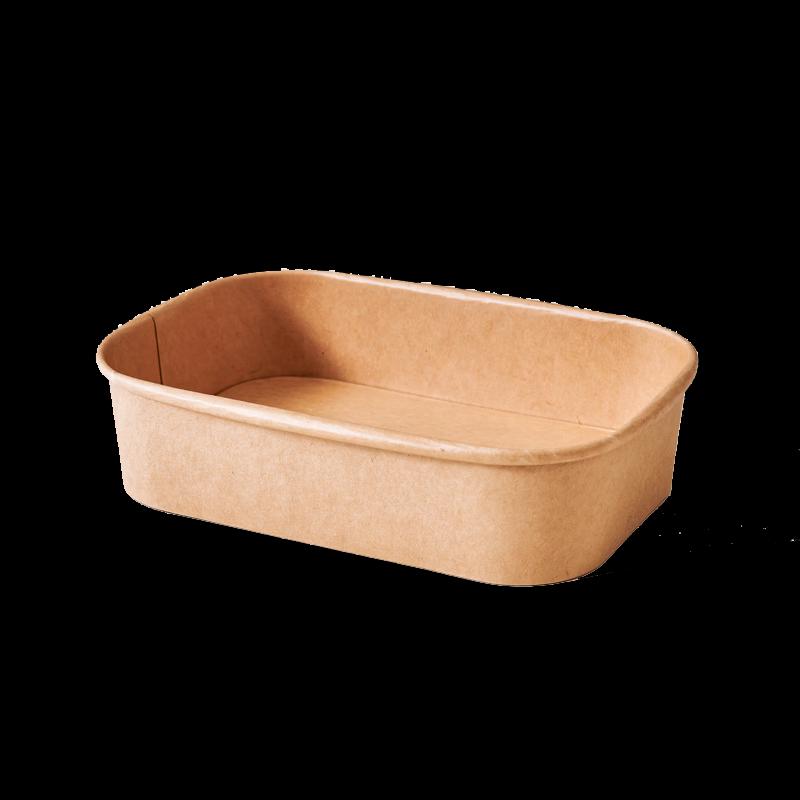 Kraft Paper Disposable Food Containers