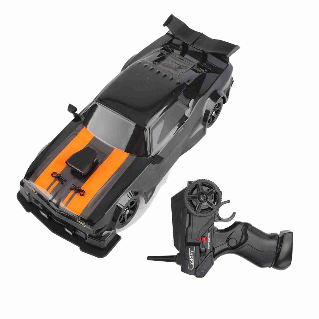 RC Racing Car 2.4Ghz RC Car 16A04 1/16 RC Drift Car Simulated 4 Wheel Drive with LED Light RC Car for Over 6 Entertainment