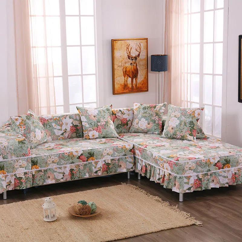 

Чехол для дивана Приятный для кожи мягкий дышащий универсальный четырехсезонный универсальный нескользящий чехол для дивана 120*170cm