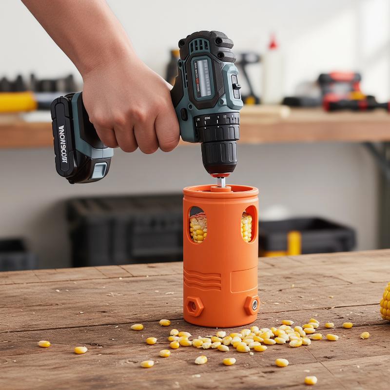 Corn Thresher Fully Automatic Corn Peeling Machine Household Electric Dry And Wet Grain Wrapping Tool Corn Peeling Machine