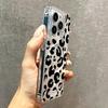 Leopard Print Clear Transparent Cover For iPhone 16 16E 15 11 13 12 14 Pro XSMax XR X 15 7 8 Plus SE 2022 Phone Cases