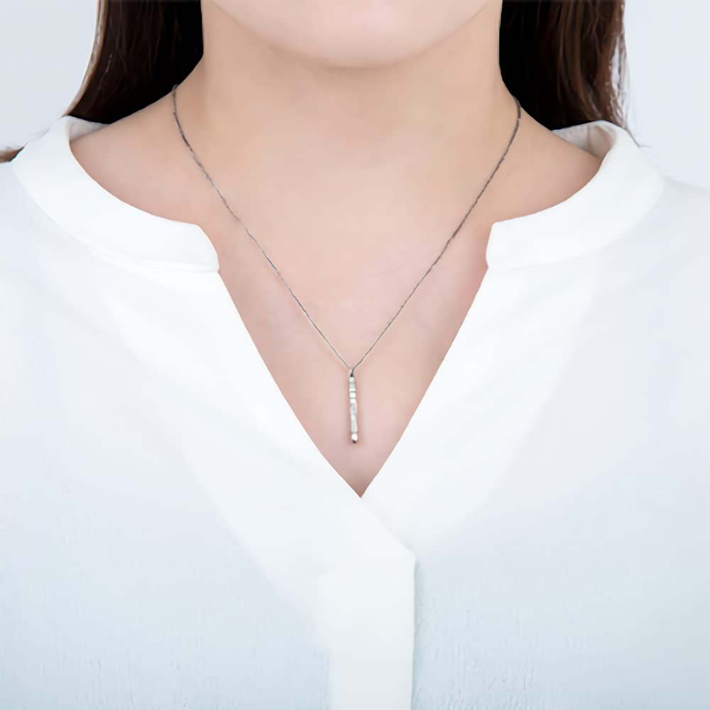 Evangelion Goods EVANGELION Entry Plug Necklace Silver Unisex Accessory Jewelry Gift [U-TREASURE] "Unit-02" Women's Men's