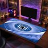 Tappetino per Mouse a Tema Hertha BSC FC, Tappetino XXL per Scrivania da Gioco con Logo Calcistico, Tappetino Antiscivolo per Mouse del Computer