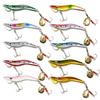 OHF Metal Jig Spin Tail Set Set, Shrimp-Shaped Jigs, 10-Piece (13)
