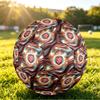 Burnley FootballPrinted Size 5 Soccer Ball, Anti Slip Adult Match Football Souvenir for Football Fans