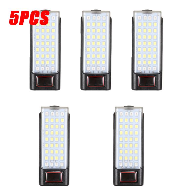 Rechargeable MINI LED Flashlight Worklight Keychain Light Camping Lamp Easy to Carry Multiple Lighting Modes Waterproof Material