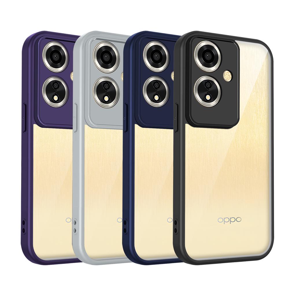 Oppo A79 5G CPH2553 Pouzdro Vzduchový polštářek Silikonové TPU Nárazník Průhledné Matné Zadní kryt Pevné Pouzdro na telefon pro Oppo A79 OppoA79 5G CPH2557