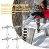 Maple Tree Tapping Kit 4 Set Portable Trunk Faucet for Syrup Stainless Steel Maple Tree Taps Spiles Tree Sap Collection Drill