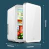 8L Large Capacity Mirror Cosmetic Refrigerator Car Household Mini Refrigerator Beauty Mask Skin Care Cosmetics Mini Fridge