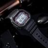 G-Shock Casio G-SHOCKBABY-G series retro cool small square LCD display shockproof and waterproof watch Japanese and Korean GW-M5610-1BGD-560-1PRD