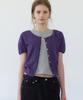LETTERA Soft Blossom Knit Cardigan