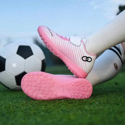 Professional Turf Soccer Shoes Childrens Brand Fashion Indoor Football Sneakers Size 29-39 Futsal Kids Trainers Chuteira Society