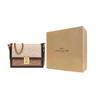 COACH Hutton Leather Crossbody Bags Small Women's Brown Black Multicolor (Unisex) Crossbody Bags 92308 B4PVR