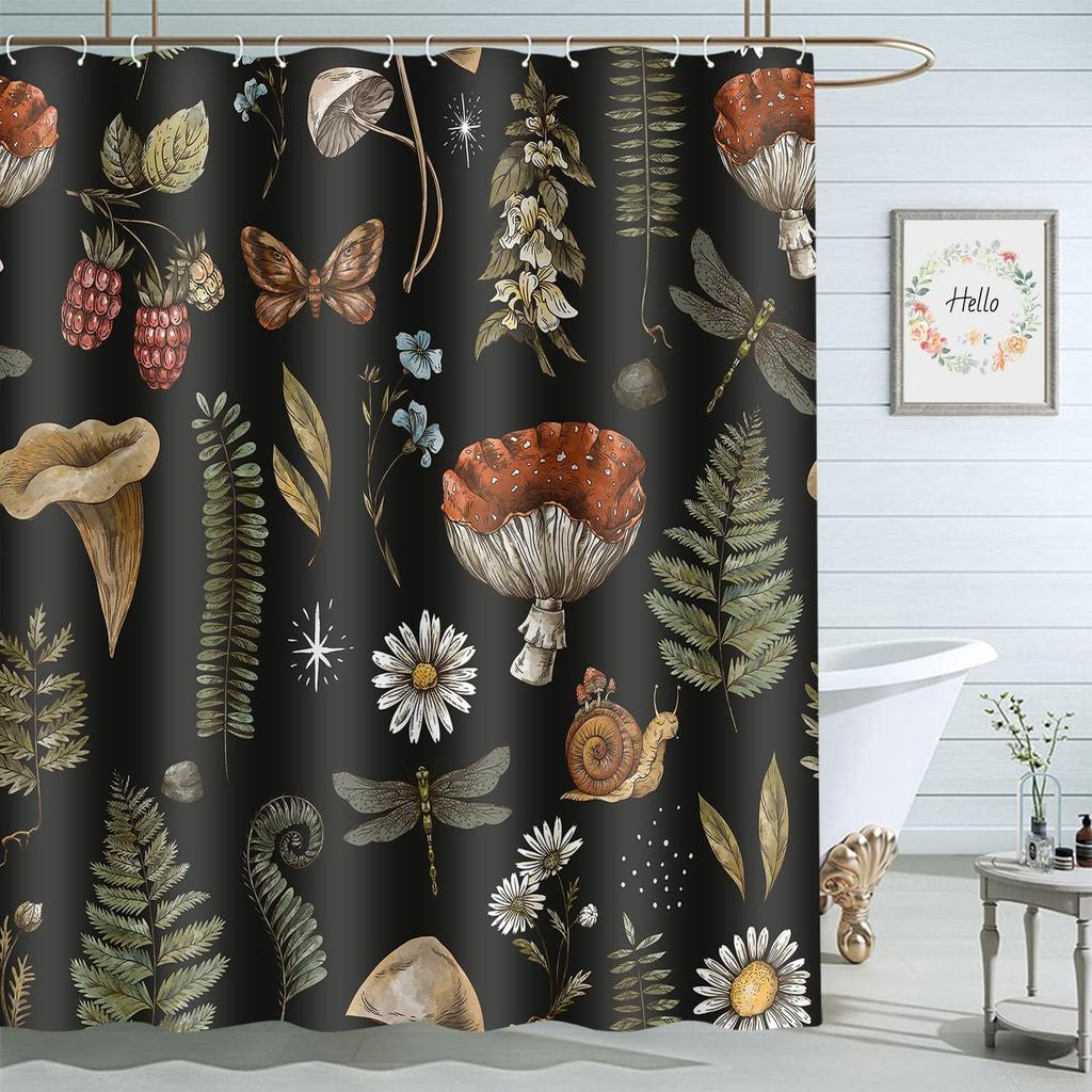 Colorful Cats Bathroom Curtains Cute Animal Kitten Home Decoration Waterproof Fabric Shower Curtain With Hooks 72X72 Inch