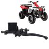 7/8in/22mm Left Brake Lever Master Cylinder Steel Alloy Clutch Lever Replacement for CRF50 CRF70 CRF80 XR50 XR70