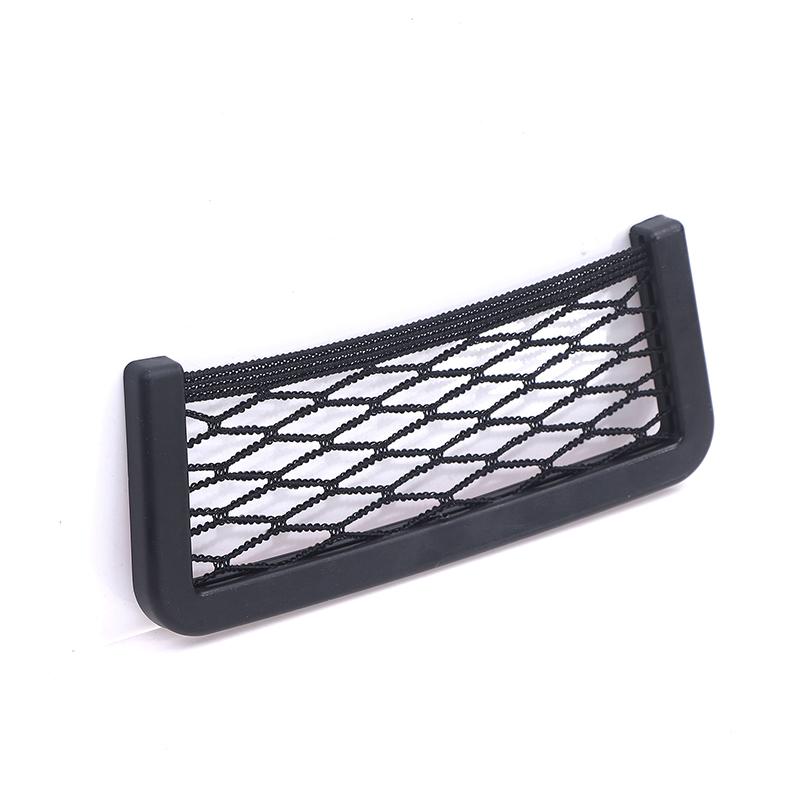 Auto Organizer Aufbewahrungstasche Auto Klebe Netz Tasche Handyhalter Autozubehör 20*8Cm 8*15Cm Universelles Autozubehör