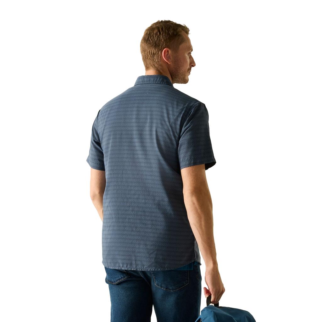 Regatta Mens Mindano Triangle Short-Sleeved Shirt