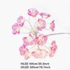 Waterproof Cherry Blossom Fairy Lights 20/10LEDS 1M/2M LED String Lights Battery Powered Decorations Pink Flower String Lamps