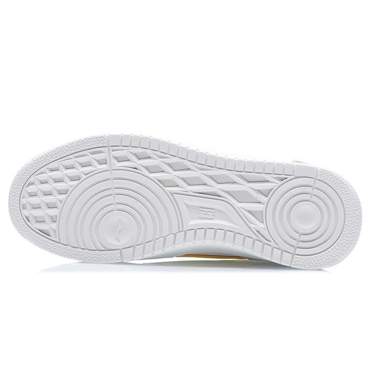 Li Ning Synthetic Leather Slip Resistant, Abrasion Resistant, Lightweight Low Top Skateboard Shoes Women's AGCQ378-7