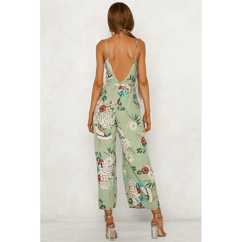 Premium Quality New Women's Floral Playsuit Bodycon Party Jumpsuit And Romper Trousers For Effortless Style