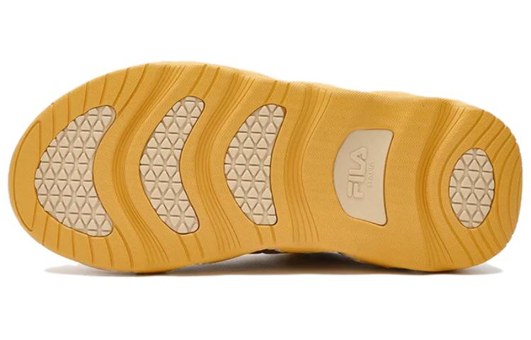 Women's Sneakers FILA Croissant Chunky Sneakers 'Yellow Brown' Women's
