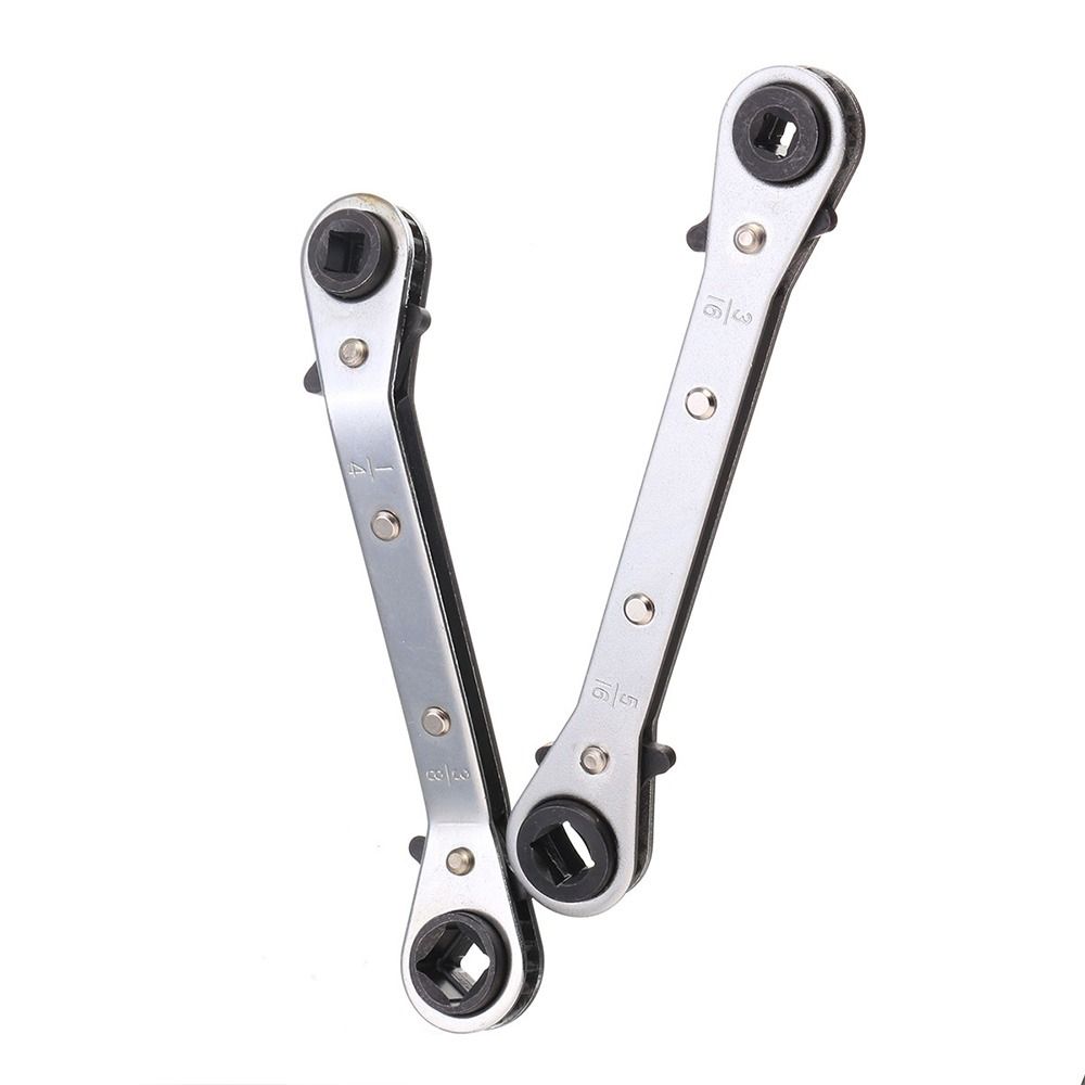 Reparatur Demontage Schraube Doppelkopf Vierkant Ratsche Wartungsschlüssel Kühlhaus-Schlüssel