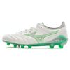 Morelia Neo Collection Soccer Shoes Men's Low Top White/Green P1GA228037