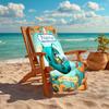 Personalized customized proof beach towel with Octonauts pattern - soft, absorbent,quick-drying,perfect swimming,camping&bathing