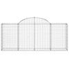 Gabion with High Arch 200 X 30 X 80 100 Cm Galvanized Iron