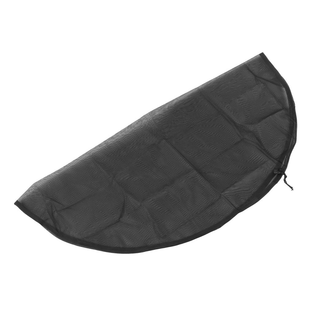 Rain Barrel Net Cover Polyester Rain Barrels Mesh Cover Practical Drawstring Water Collection