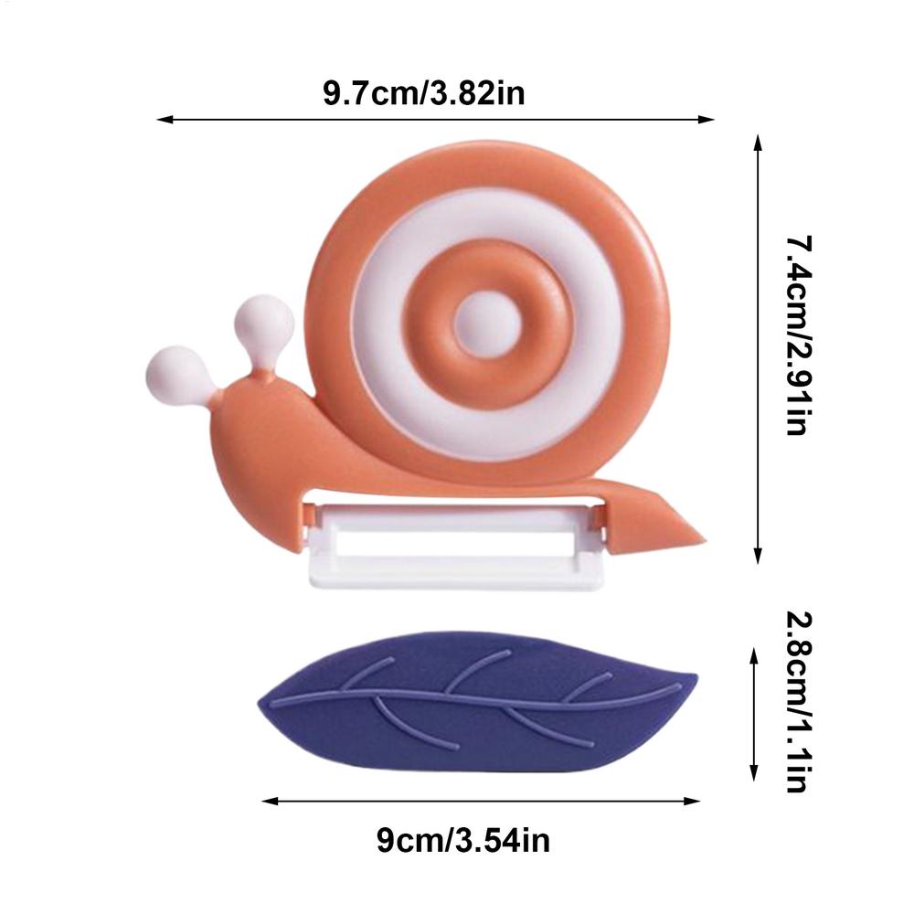 MultipleFunction Kitchen Peeler Manual Snail-Shaped Carrot Peeler Non-Slip Handle Ceramic PotatoApple Peeler Fruit Peeling Tool