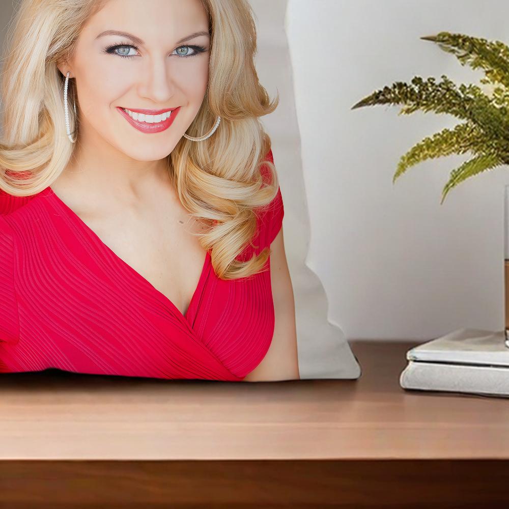 D-Deborah Norville Cushion Cover For Pillow Sofa Printing Decoration Room Home Office Coffee Shop Car Nordic Simplicity