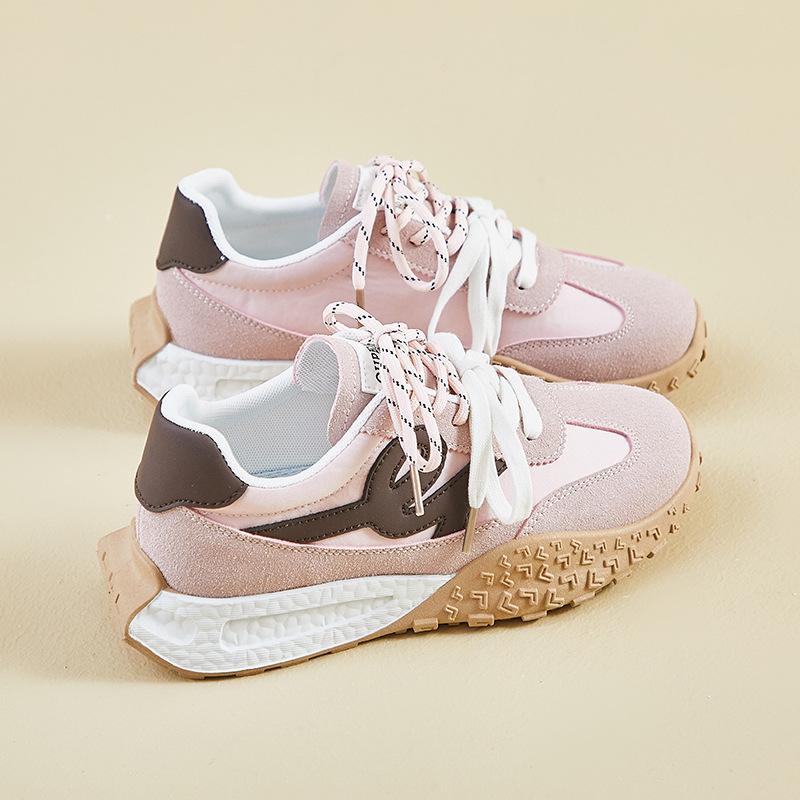 New Forrest Gump Shoes for Women's Spring Student Running Sports Thick-soled Casual Shoes for Heightening