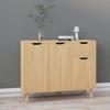 Day and Night - Day and Night Sonoma Oak Engineered Wood Sideboard 90x30x72 Cm