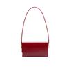 Chain simple small square bag portable shoulder armpit bag leather commuter versatile women's messenger bag