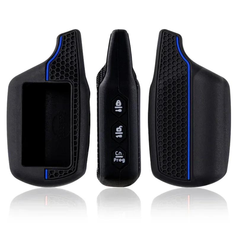 Key Cover B9 Lcd Silicone Case For Starline B9/B91/B6/B61/A91/A61/V7 2 Way Car Alarm System Lcd Keychain Car Remote Cover