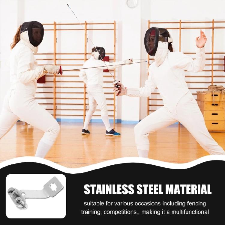 Foil Fencing Accessory Replacement Socket Bracket Quick Installation Metal Design Suitable for Training Positioning