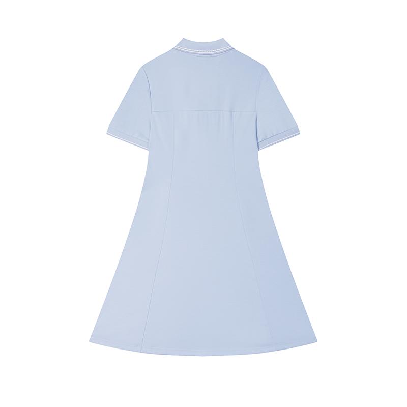 New FILA Short Sleeved Dress Women's Brunson Blue F11W523310F-LB