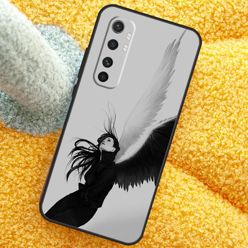 Fantasy Angel Girl Wings Case For Xiaomi 17 Pro Max 13 14 15 Ultra 13T 14T 15T Cover For POCO X7 X5 X6 F5 F6 F7 F8 Pro