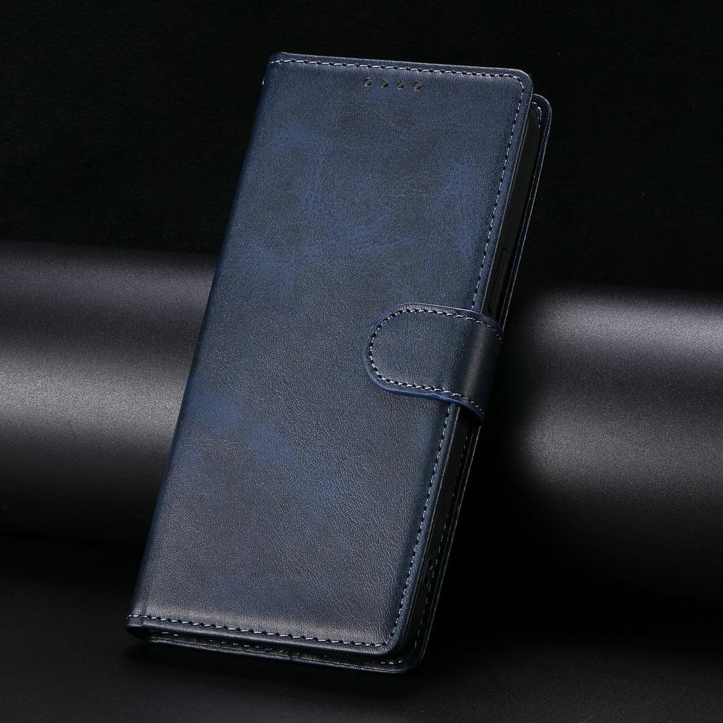 Business Leather Flip Case For Samsung S25 S26 Ultra S24 FE S23 S22 S21 Plus A17 A37 A57 A36 A56 A16 A26 Cards Solt Wallet over