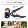 YLONDAO Garden Tools Professional Farming Pruning Shears Grafting Scissor Fruit Tree Vaccination Secateurs Pruning Cutting Knife