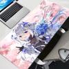 Anime Gaming Mouse Pad Hololive Amane Kanata Large Desk Mat Keyboard Pad Non-Slip Gamer Accessories Carpet for PC Desk Setup