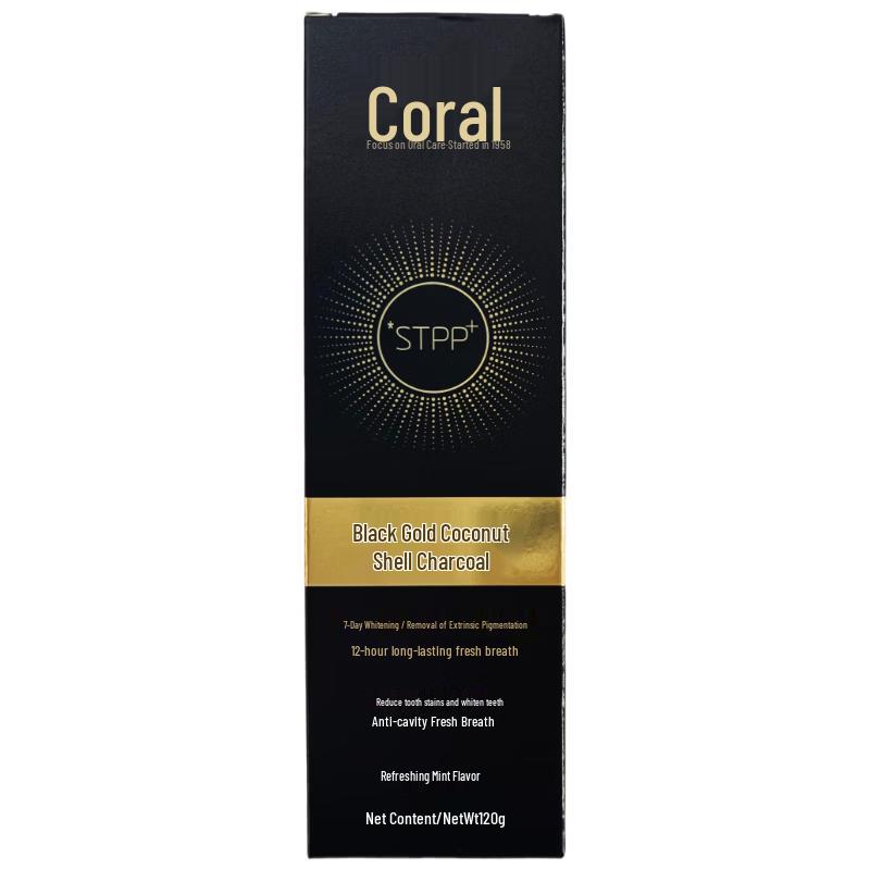 Caoshanhu Refreshing Mint Black Gold Charcoal Toothpaste