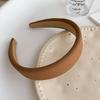 Diademas Minimalistas para Mujer Tela de Sarga Lisa Diademas Nudadas para Dama Niñas Accesorios Casuales para Compras Viajes