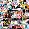 50PCS Prank Meme Stickers Harajuku Decals DIY Fashion Graffiti Decals Luggage Notebook Bike Gift Phone Suitcase Sticker