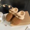 New Autumn and Winter Cotton Slippers, Retro, Simple and Versatile Headband Shoes