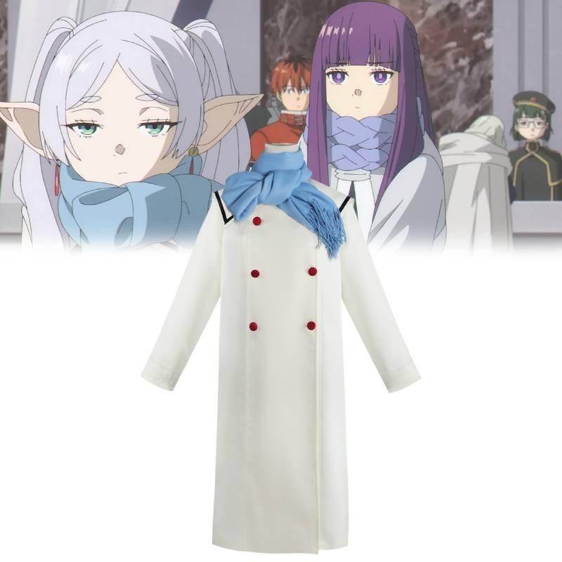 Elegant Polyester Anime Cosplay Costume For Frieren Characters All Sizes Available