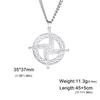 Skyrim Brigid Tag Kreuz Halskette Irland Übernatürlich Kette Amulett Für Frau Mann Christliche Religion Gotische Mode Schmuck