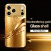 Wunderschönes Modisches Glänzendes Luxuriöses High-End Handyhülle Galvanisierte Glas HandyHülle für iPhone 17161514131211pm Pro Plus