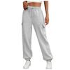 Women's Sweatpants Fleece Lined Baggy Athletic Jogger Trousers With Pockets Fall Casual Trendy Cargo Pants Fall Outfits